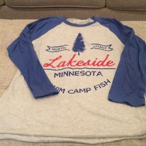 3/4 sleeve baseball tee